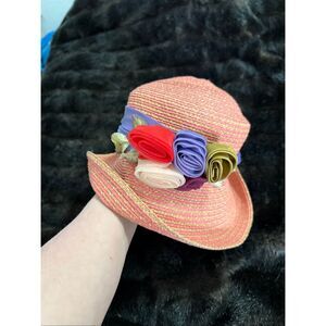 Eric Javits New York Multicolor Straw Squishee Sun Hat Packable